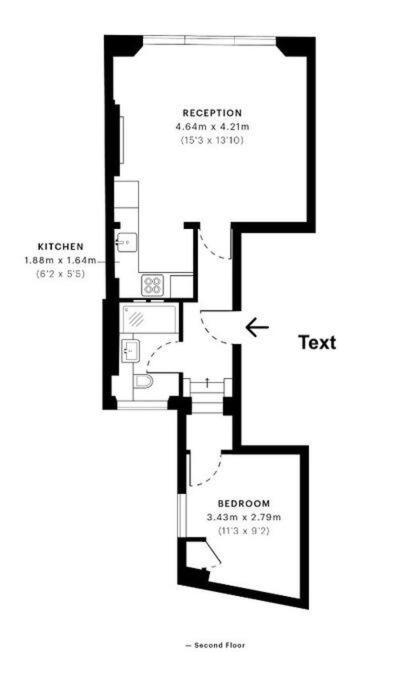 Apartmán Immaculately Presented 1 Bed Londýn Exteriér fotografie
